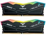 Team T-Force Delta RGB 32GB Kit (2 x 16GB), DDR5, 8000MHz (PC5-6400), CL38, ECC, AMD EXPO & XMP 3.0, PMIC, DIMM Memory,