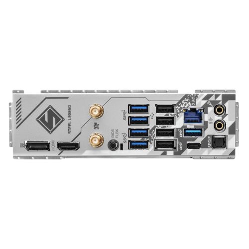 ASMBB650STEELLEGENDWIFI_4 ASRock B650 Steel Legend Wi-Fi ATX – AMD B650, 4× DDR5, Wi-Fi 6E, 2.5G LAN, PCIe 5.0, RGB, 3× M.2 - Image 3