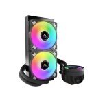 Arctic Liquid Freezer III A-RGB 240mm Liquid CPU Cooler, P12 PWM PST ARGB Fans & ARGB PWM Controlled Pump, Black