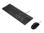 Asus U2000 Wired Keyboard & Mouse Kit, USB, Multimedia, 1000 DPI - Image 3