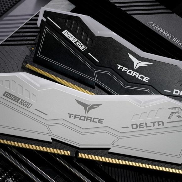 Team T-Force Delta RGB 32GB Kit (2 x 16GB), DDR5, 6000MHz (PC5-48000), CL30, ECC, AMD EXPO & XMP 3.0, PMIC, DIMM Memory, Black