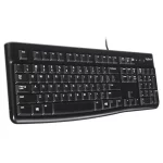 Logitech K120 Wired Keyboard, USB, Low Profile, Quiet Keys, OEM