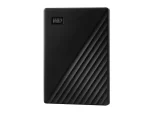 WD 2TB My Passport External HDD, 2.5″, USB 3.2 Gen1, Hardware Encryption, Backup Software, Black