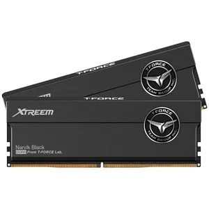 Team T-Force Xtreem 32GB DDR5 Kit (2x16GB), 8000MHz, CL38, ECC, AMD EXPO & Intel XMP 3.0, PMIC, Black