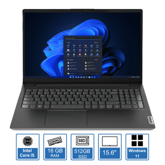 Lenovo V15 G4 IRU – Core i7-1355U, 15.6″ FHD Display, 16GB RAM, 512GB SSD, Windows 11 Pro