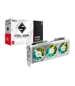 Asrock RX 9070 XT Steel Legend White 16GB DDR6 RGB Lighting