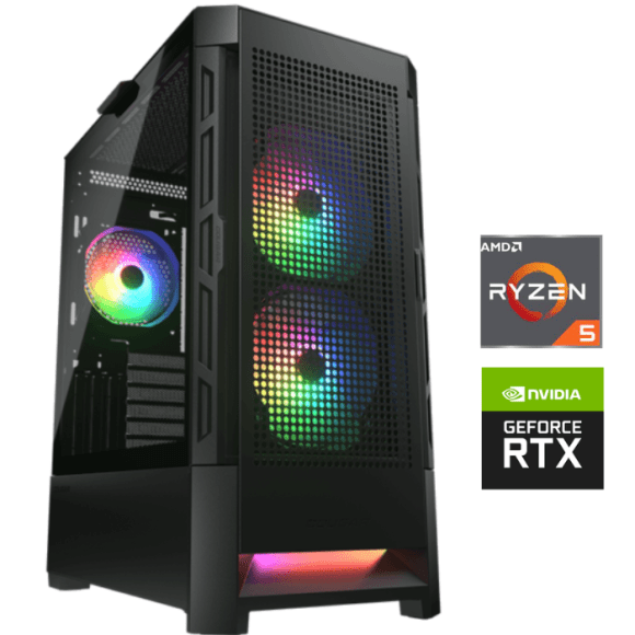 RTX 3060 12GB | AMD Ryzen 5 | 16GB RAM | 1TB SSD | Gaming Desktop PCs